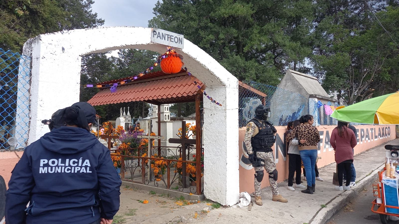 Destaca Policía de Chiautempan saldo blanco tras festividades de Todos Santos
